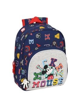 Mochila Infantil Mickey Mouse Clubhouse Only one Azul Marinho (28 x 34 x 10 cm)