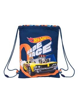 Saco Mochila com Cordas Hot Wheels Speed club Laranja (26 x 34 x 1 cm)