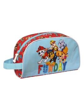 Neceser Escolar The Paw Patrol Funday Azul Rojo 26 x 16 x 9 cm