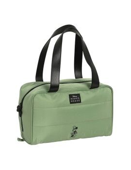 Neceser Escolar Minnie Mouse Mint shadow Verde militar 31 x 14 x 19 cm