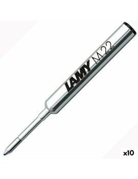 Caneta sobresselente Lamy M22 Preto (10 Unidades)