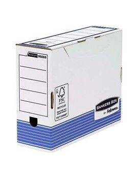 Caixa de Arquivo Fellowes Azul 10 Unidades Branco A4