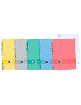 Caderno Oxford &You Europeanbook 0 Tampa dura Multicolor A4 5 Peças 100 Folhas