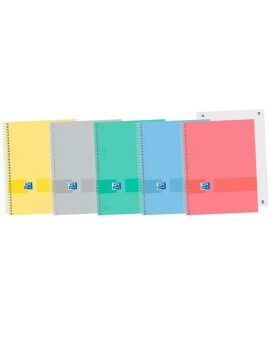 Cuaderno Oxford &You Europeanbook 0 Tapa dura Multicolor A5 5 Piezas 80 Hojas