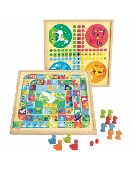 Juego de Mesa Jeujura Game of goose and small horses (FR)