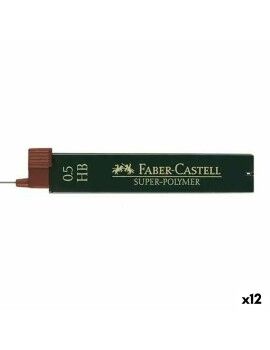 Recarga de mina Faber-Castell Super-Polymer HB 0,5 mm (12 Unidades)