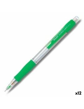 Porta-minas Pilot Super Grip Verde Claro 0,5 mm (12 Unidades)