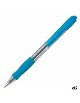 Caneta Pilot Supergrip Azul 0,4 mm (12 Unidades)