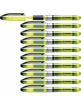 Marcador Fluorescente Stabilo Navigator Amarillo 10 Piezas (1 unidad)