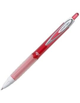 Esferográfica de tinta líquida Uni-Ball Rollerball Signo UM-207 Vermelho 0,4 mm (12 Peças)