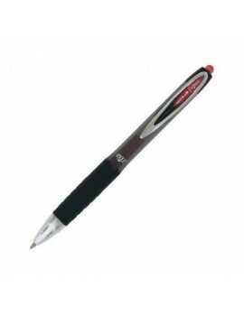 Esferográfica de tinta líquida Uni-Ball Rollerball Signo UM-207 Vermelho 0,4 mm (12 Peças)