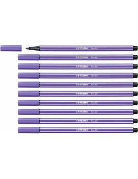 Rotuladores Stabilo Pen 68 Violeta (10 Peças)