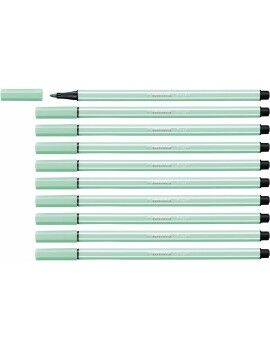 Rotuladores Stabilo Pen 68 Ice Verde (10 Peças)