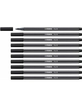 Rotuladores Stabilo Pen 68 Preto (10 Peças)