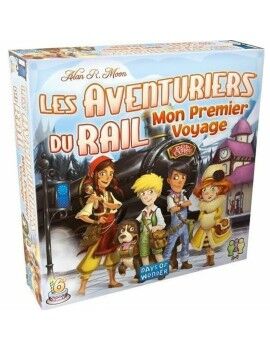 Jogo de Mesa Asmodee Rail Adventurers : My First Voyage (FR) Preto Azul Branco Verde