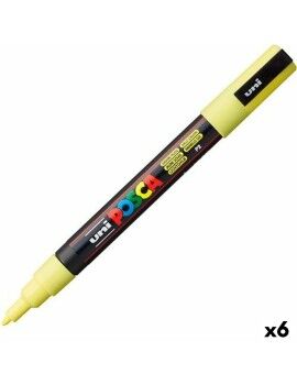 Marcador POSCA PC-3ML Amarelo (6 Unidades)