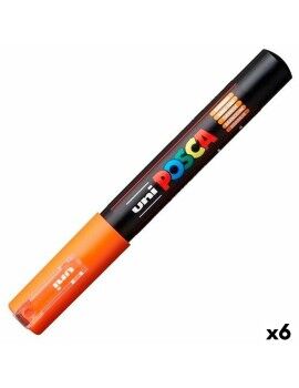 Rotulador POSCA PC-1M Naranja (6 Unidades)