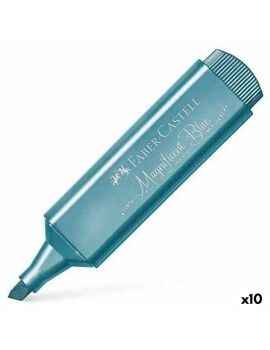 Marcador Fluorescente Faber-Castell Textliner 46 (10 Unidades)