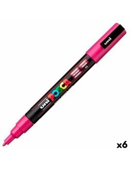 Marcador POSCA PC-3M Fucsia (6 Unidades)