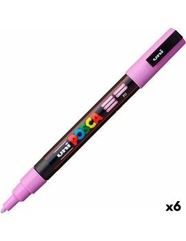 Marcador POSCA PC-3ML Lavanda (6 Unidades)