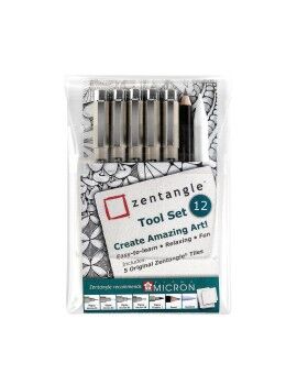 Set de Dibujo Talens Sakura Zentangle (12 Piezas)