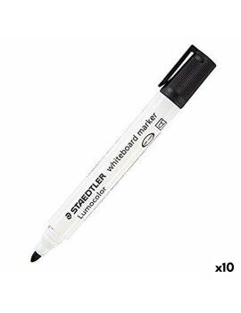 Rotuladores Staedtler Ardósia branca Branco Preto (10 Unidades) (1 Unidade)