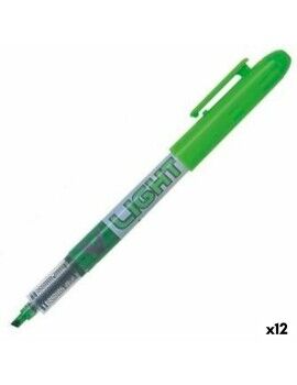 Marcador Fluorescente Pilot Verde (12 Unidades)