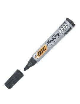 Rotulador permanente Bic Marking 2000 Preto 12 Peças