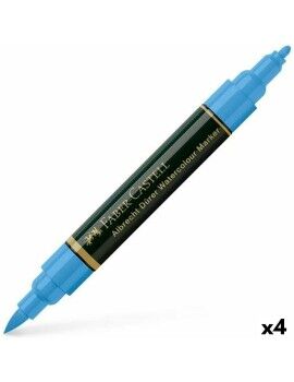 Rotuladores Faber-Castell Durer Azul (4 Peças)