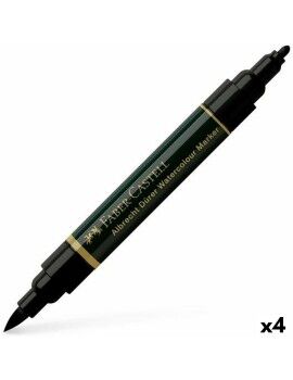 Rotuladores Faber-Castell Albrecht Durer Preto (4 Peças)