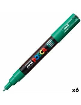 Rotuladores POSCA PC-1M Verde (6 Unidades)