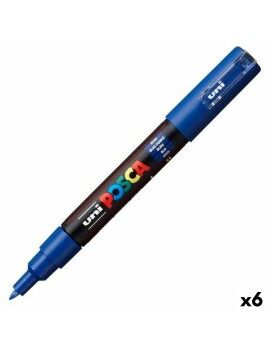 Rotuladores POSCA PC-1M Azul (6 Unidades)