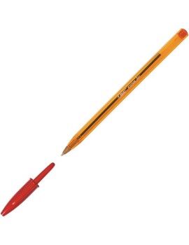 Bolígrafo Bic Cristal Fine Rojo 0,3 mm 50 Piezas