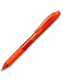 Caneta Pentel EnerGel Laranja 0,7 mm (12 Peças)