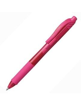 Caneta Pentel EnerGel Cor de Rosa 0,7 mm (12 Peças)