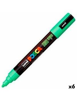 Rotulador POSCA PC-5M Verde Claro (6 Unidades)