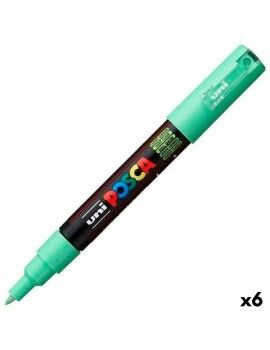 Rotulador POSCA PC-1M Verde Claro (6 Unidades)