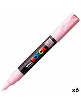 Rotulador POSCA PC-1M Rosa claro (6 Unidades)