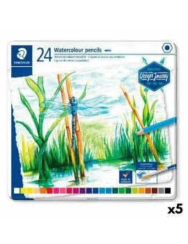 Lápiz de Cor Aquarela Staedtler Design Journey Multicolor (5 Unidades)