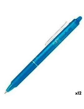 Bolígrafo Pilot Frixion Clicker Tinta borrable Azul 0,4 mm 12 Unidades