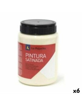 Témpera La Pajarita L-25 6 Piezas Beige Escolar Satinado