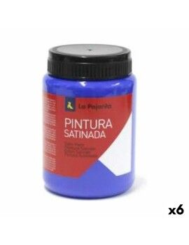 Têmpera La Pajarita L-11 6 Peças Azul Océano Acetinado Escolar