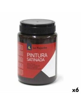 Têmpera La Pajarita L-10 6 Peças Acetinado Escolar Castanho