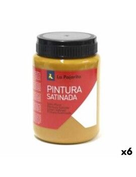 Têmpera La Pajarita L-30 6 Peças Cor terracota Escolar Acetinado