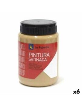 Témpera La Pajarita Siena L-05 6 Piezas Satinado Amarillo Escolar