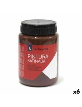 Témpera La Pajarita L-32 6 Piezas Marrón Escolar Satinado