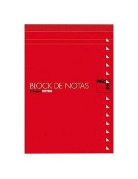 Bloc de Notas Pacsa 1/8" 80 Hojas Cuadrícula impresa 4 mm 10 Piezas