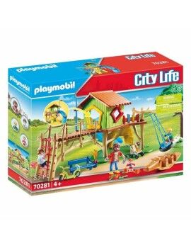 Playset City Life Adventure Playground Playmobil 70281 Parque de juegos (83 pcs)