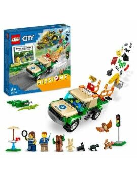 Playset Lego City 60353 Wild Animal Rescue Missions (246 Peças)