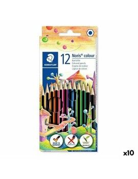 Conjunto de Lápis Staedtler Noris Colour Wopex Multicolor (10 Unidades)